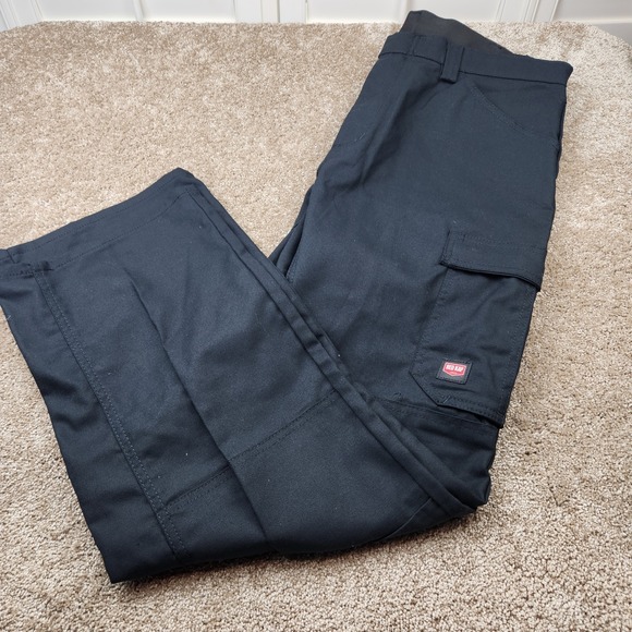 Red Kap Other - Red Kap Mens Black Performance Shop Cargo Work Pants 36x32 PT2ABK3 Stretch